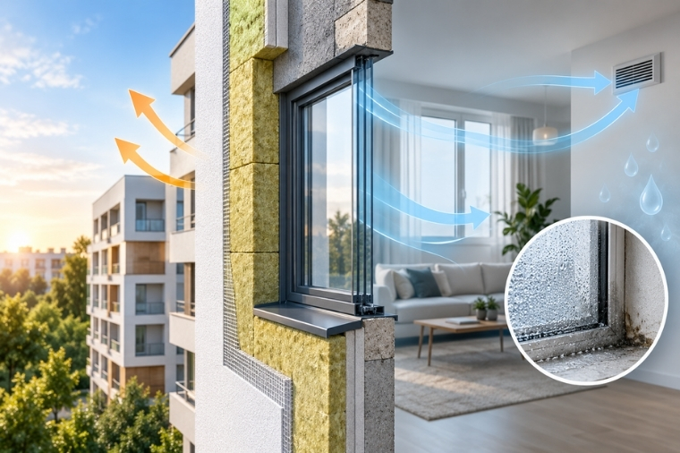 New Research: Ventilation Is as Critical as Insulation in Building Renovation