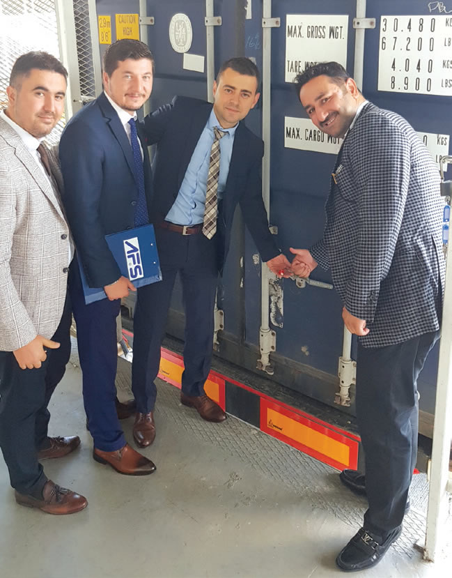 Turkey’s First Export with On-Site Customs Clearance from AFS Boru