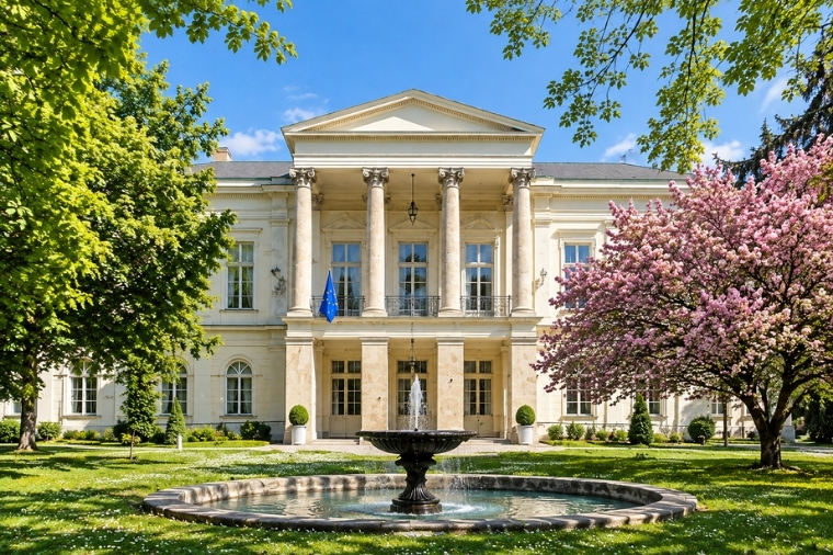 Gerhman Provided Air Distribution and Airflow Control Solutions for the Qatar Embassy Project in Vienna